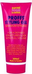 PROFFS Styling Gel 200 ml produkt bild