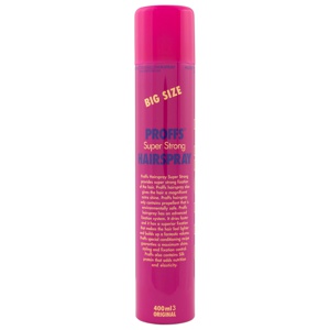 PROFFS Super Strong Hairspray 400 ml produkt bild