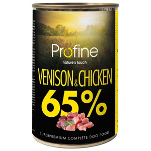 Profine Can Pure Meat Venison & Potato 400 g produkt bild