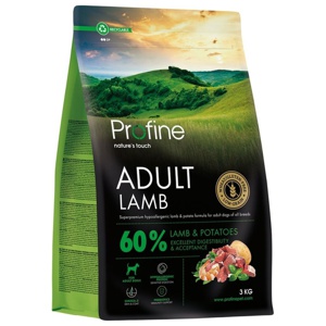 Profine Dog Adult Lamb & Potatoes 3 kg produkt bild