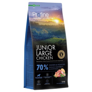 Profine Dog Junior Large Chicken 12kg produkt bild