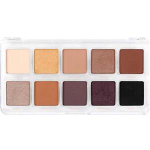 Profusion Cosmetics 10 skuggiga ögonskuggspalett – högpigmenterade färger med flera färger, vegansk och grymhetsfri, skapar fantastiska utseende på språng – resevänlig och mångsidig makeup, rökig produkt bild