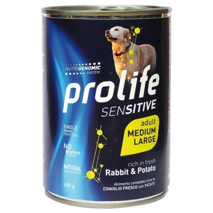 Prolife Dog Wet Sensitive Kaninchen Produktbild