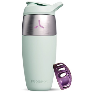 Promixx Single Wall Stainless Steel Shaker Sea Grass Green 950ml produkt bild
