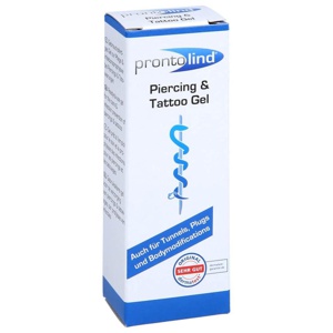 ProntoLind Piercing &Tattoo Gel 10 ml Gel Produktbild