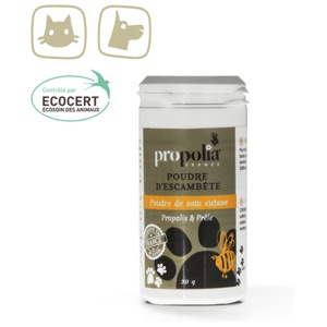 Propolia® - Organic Skin Care Powder For Pets produktbillede