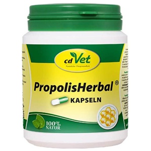 Propolis Herbal Kapseln vet. (für Tiere), 100 St Kapseln Produktbild
