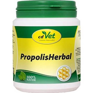Propolis Herbal Pulver vet. (für Tiere), 130 g Pulver Produktbild
