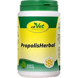 Propolis Herbal Pulver vet. (für Tiere), 190 g Pulver Produktbild