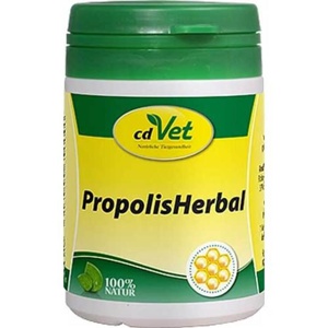 Propolis Herbal Pulver vet. (für Tiere), 45 g Pulver Produktbild