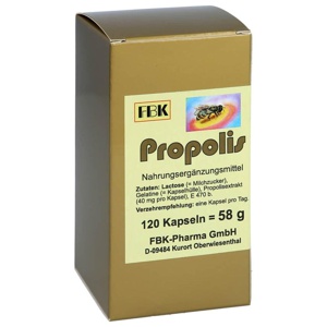 Propolis Kapseln, 120 St Kapseln Produktbild