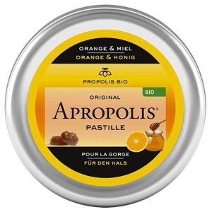 Propolis Pastillen Orange Honig Apropolis 40 g Pastillen Produktbild