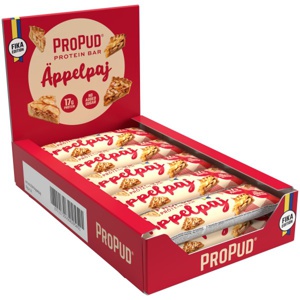 ProPud Protein Bar Apple pie 12-pak produktbillede