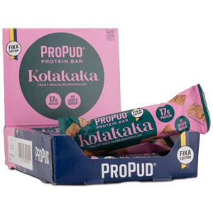 ProPud Protein Bar Karamelkage 12-pak produktbillede