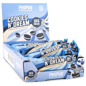 ProPud Protein Bar Nöt Creme 12-pack produkt bild