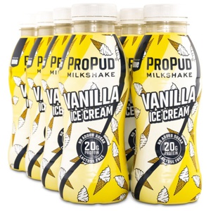ProPud Protein Milkshake Vanilla Ice Cream 8-pack produkt bild