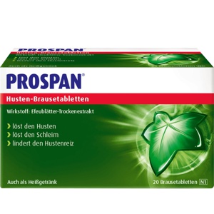 PROSPAN Husten Brausetabletten Produktbild