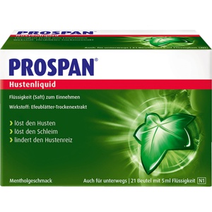 PROSPAN Hustenliquid im Portionsbeutel Produktbild