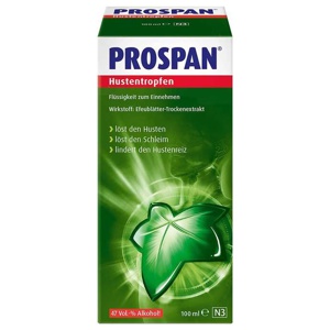 Prospan® Hustentropfen, 100 ml Flüssigkeit zum Einnehmen Produktbild