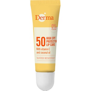 Derma Sun Lip Balm SPF50 - 10 ml produktbillede