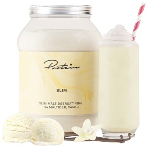 Protein.se Slim Måltidsersättning Vanilj 1200 g produkt bild