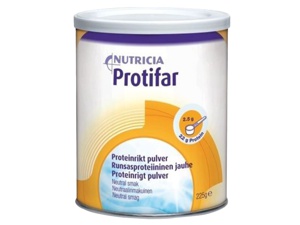 Protifar proteinrikt pulver 225 g produktbilde