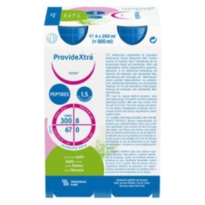 Providextra Drink Næringsdrikk Eple 4x200 ml produktbilde