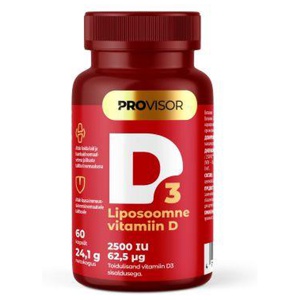 Provisor Liposoomne Vitamiin D3 2500IU N60 toote pilt