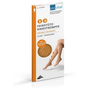 PROVITAL 40den Stützkniestrümpfe Gr.35-38 puder Produktbild