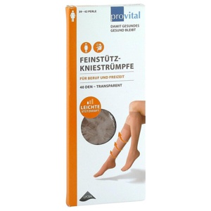 Provital 40den Stützkniestrümpfe Gr.39-42 perle 2 Stück Produktbild