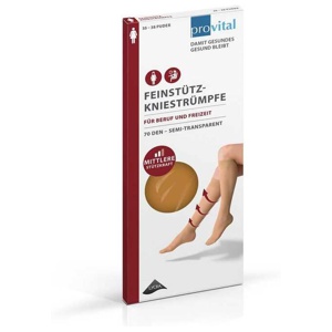 PROVITAL 70den Stützkniestrümpfe Gr.35-38 puder Produktbild