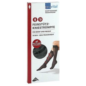 PROVITAL 70den Stützkniestrümpfe Gr.35-38 schwarz Produktbild