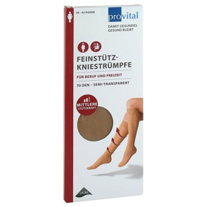 PROVITAL 70den Stützkniestrümpfe Gr.39-42 puder Produktbild