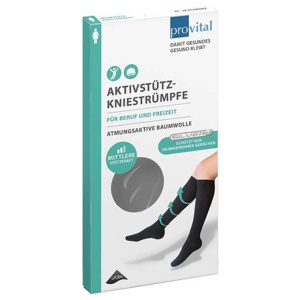 PROVITAL Aktivstützkniestr.Damen Gr.39-42 hellgrau Produktbild
