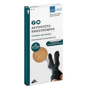 PROVITAL Aktivstützkniestr.Herren Gr.39-42 beige Produktbild