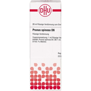 PRUNUS SPINOSA D 6 Dilution Produktbild