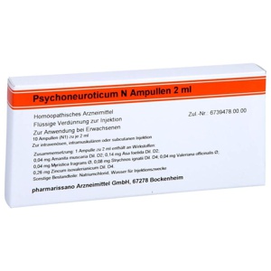 PSYCHONEUROTICUM N Ampullen 2 ml Produktbild