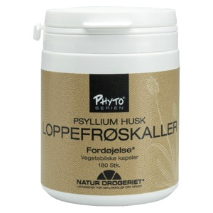 Loppefrøskaller kapsler - 180 kapsler produktbillede