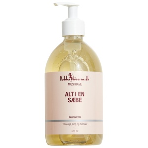 Pudderdåserne All In One Soap 500ml produkt bild