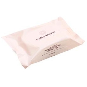 Pudderdåserne Alt i en Make-up fjerner Servietter - 25 stk. produktbillede