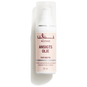 Pudderdåserne Ansigtsolie - 30 ml. produktbillede