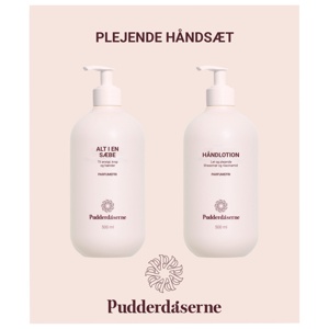 Pudderdåserne Plejende Håndsæt 1000 ml produktbillede