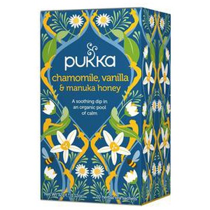 Pukka Chamomile, Vanilla & Manuka Honey te Ø - 20 breve produktbillede