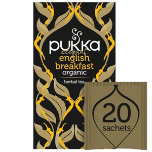 Pukka Elegant English Breakfast 20 tepåsar produkt bild