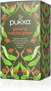 Pukka Te Ginseng Matcha Green 20 påsar produkt bild