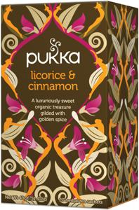 Pukka Te Licorice & Cinnamon 20 påsar produkt bild
