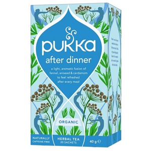 Pukka Organic After Dinner Herbal Tea - 20 Bags by Nature's Best product image