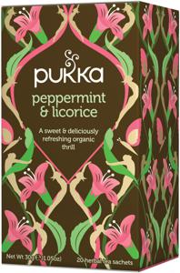 Pukka Örtte Peppermint & Licorice 20 st produkt bild