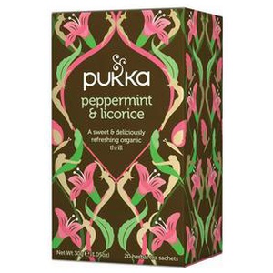 Pukka Peppermint & Licorice te Ø • 20 br. produktbillede