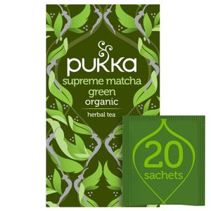 Pukka Supreme Matcha Green 20 tepåsar produkt bild